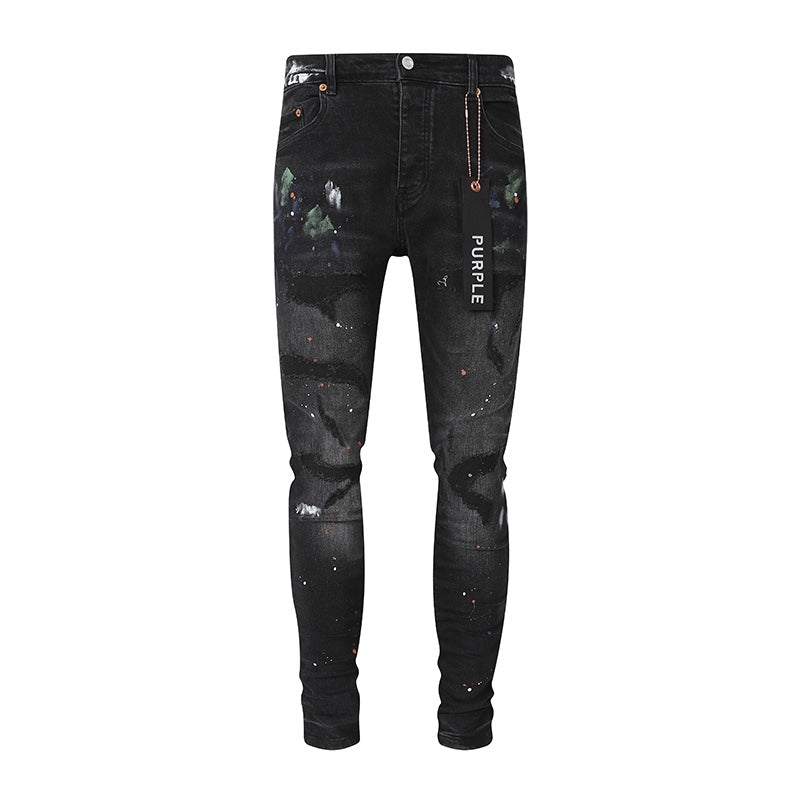 Calça Purple Black Spray Jeans