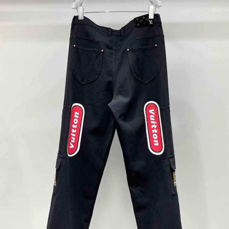 Calça Louis Vuitton Printed Denim