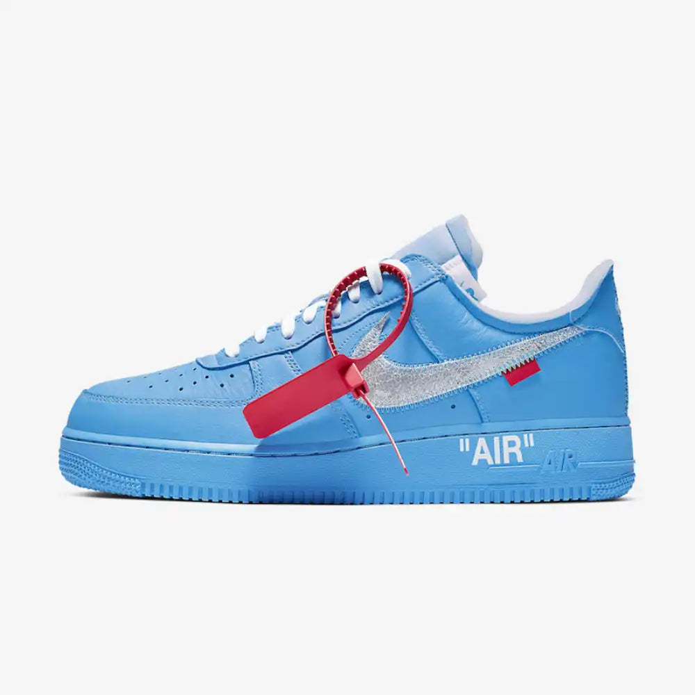 Nike X Off White Air Force 1 Low University Blue