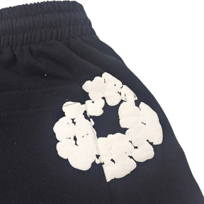 Shorts Denim Tears The Cotton Wreath Black