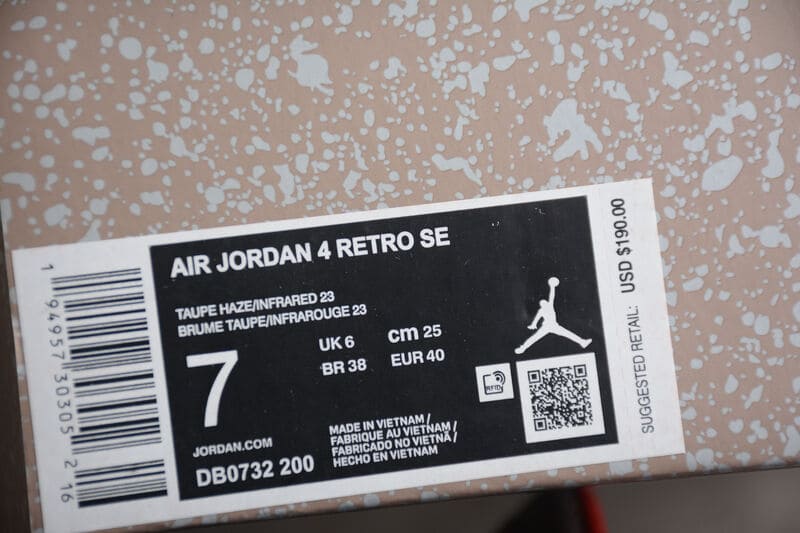 Air Jordan 4 Taupe Haze