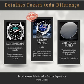 Relógio Militar SHARK LAND 45