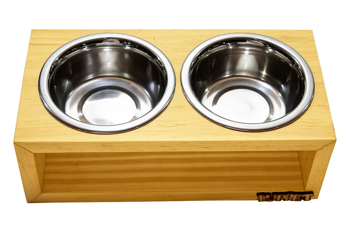 Comedouro para Cachorro e Gato Duplo Personalizável | DualPet Gourmet™