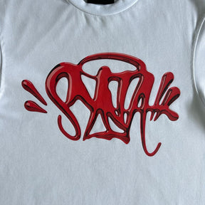 Camiseta Synaworld 'Syna Logo' White/Red