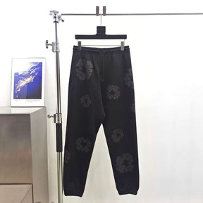 Calça Denim Tears Cotton Wreath Black Monochrome