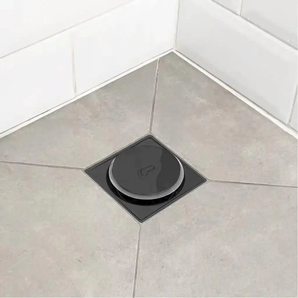 Ralo para Banheiro com Sistema de Pressão Abre e Fecha, Anti-odor e Anti-insetos