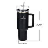 Copo Térmico 1200ml Aço Inoxidável - Garrafa Térmica com Canudo