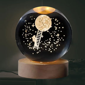 Luminária Decorativa Espacial 3D - Cosmic Sky