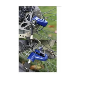 Trava de Disco Moto e Bicicleta