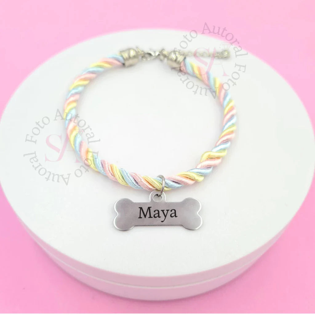 Coleira para Cachorro e Gato Personalizável | Coleira Loretto™