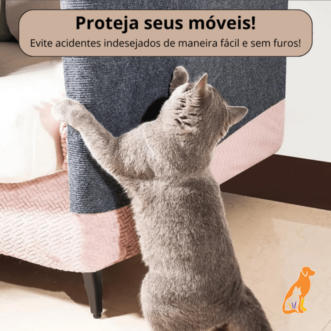 Carpete Adesivo de Sofás Anti Arranhões Para Gatos