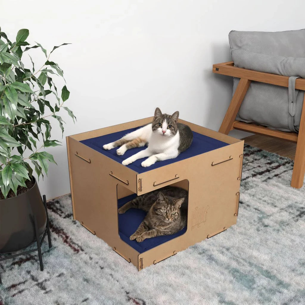 Casinha Pet 2 andares para Cachorro e Gato | PetMansion™