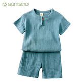 Conjunto em Linho Infantil Bambino