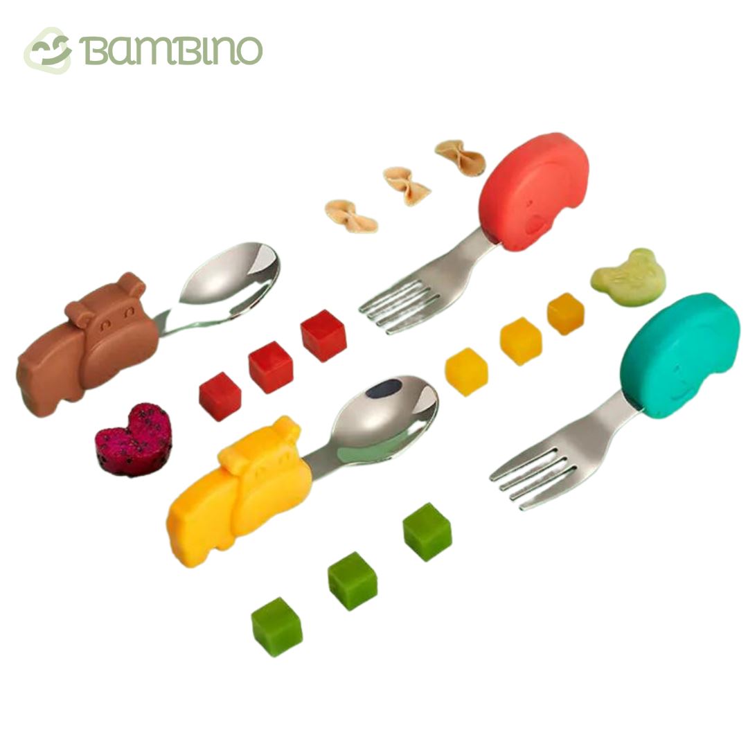 Conjunto de Talheres Zoo Bambino Infantil