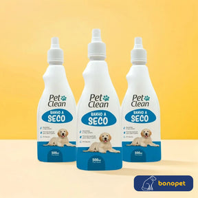 Banho a Seco PetClean™ | Para Cachorro e Gato