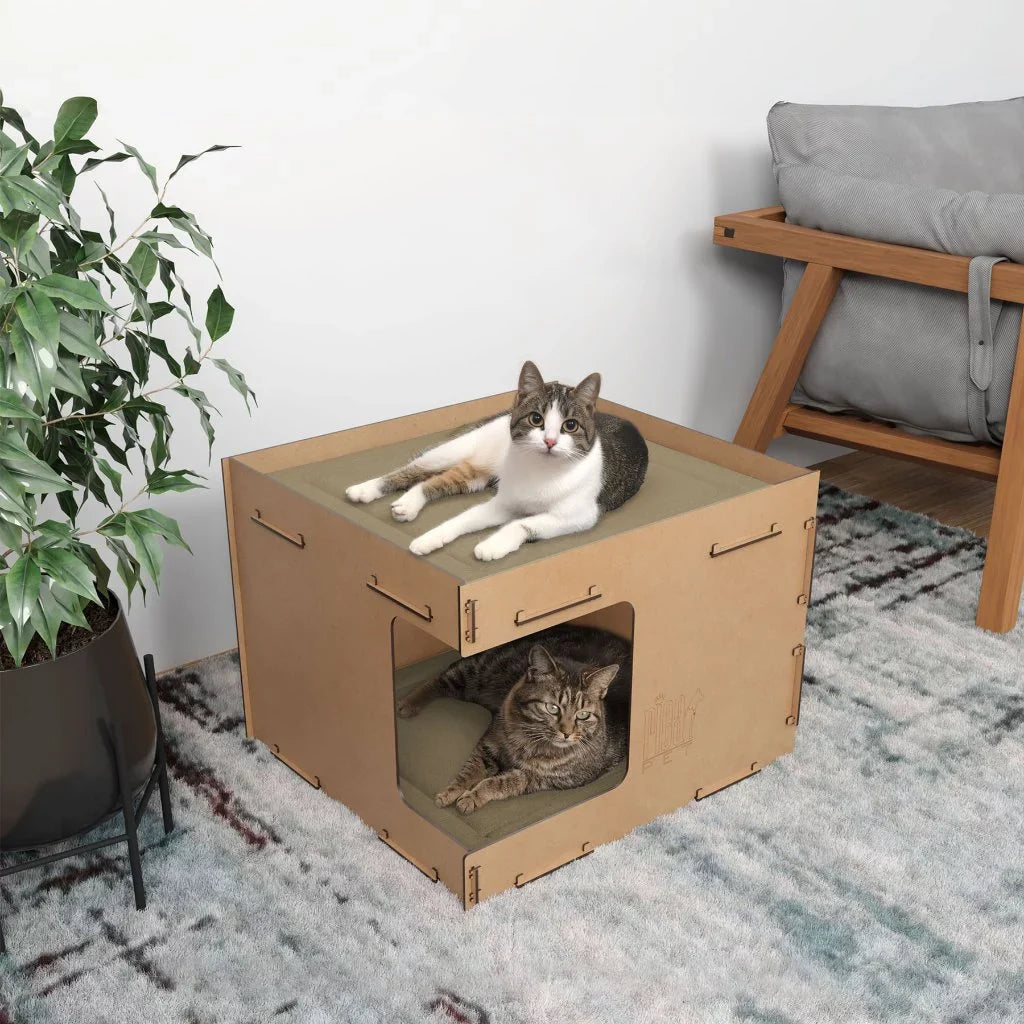 Casinha Pet 2 andares para Cachorro e Gato | PetMansion™