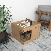 Casinha Pet 2 andares para Cachorro e Gato | PetMansion™