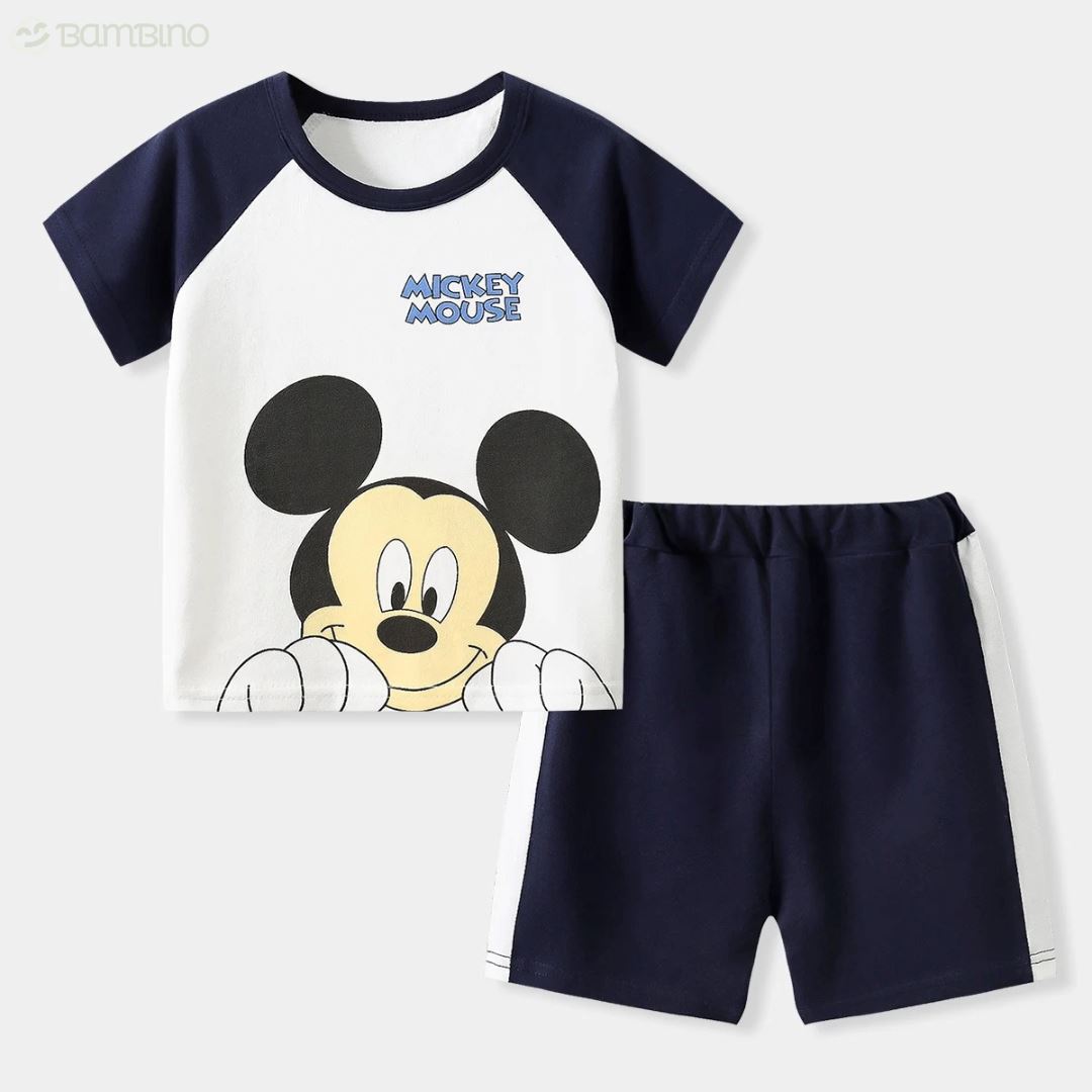 Conjunto Algodão Mickey Infantil