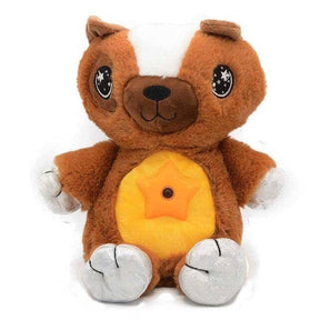 Ursinho de Pelúcia com Projeção de Luzes - Faça seu Filho Dormir Sozinho