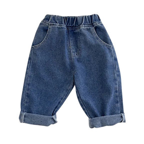 Calça Jeans Infantil Casual Unissex