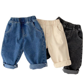 Calça Jeans Infantil Casual Unissex