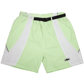 Shorts Corteiz Verde Claro Branco