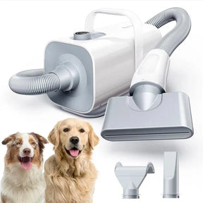 Secador Silencioso com 99 Velocidades de Vento para Cães e Gatos | HomeRunPet™