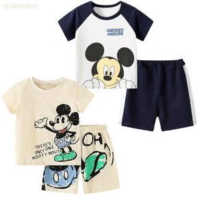 Conjunto Algodão Mickey Infantil