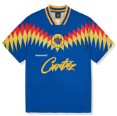 Camiseta Corteiz Futebol Azul