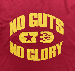 Camiseta Hellstar No Guts No Glory Vermelha