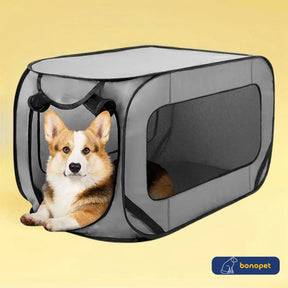 Caixa de transporte para Cachorro Dobrável  | Caixa Cercadinho™