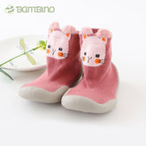 Meia Sapatilha Zoo Bebê Cano Alto