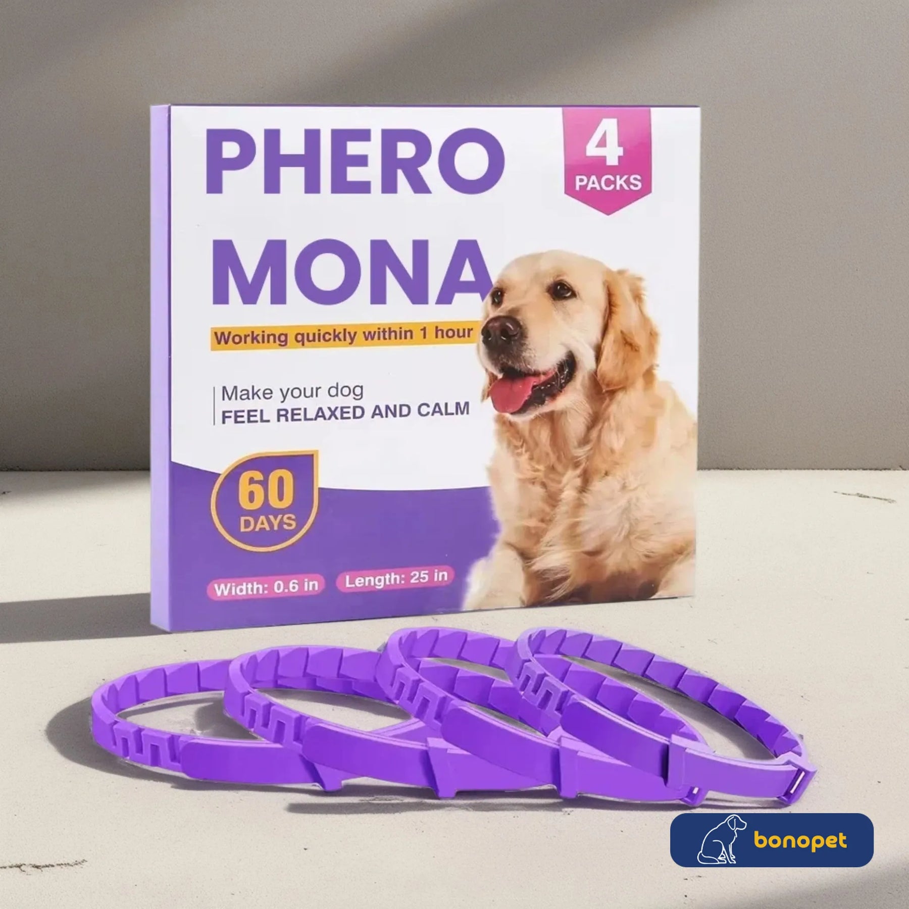 Coleira Anti Ansiedade Natural para Cachorro e Gato | Pheromona™