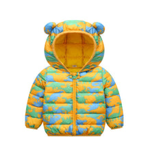 Jaqueta Puffer Infantil com Orelhinhas