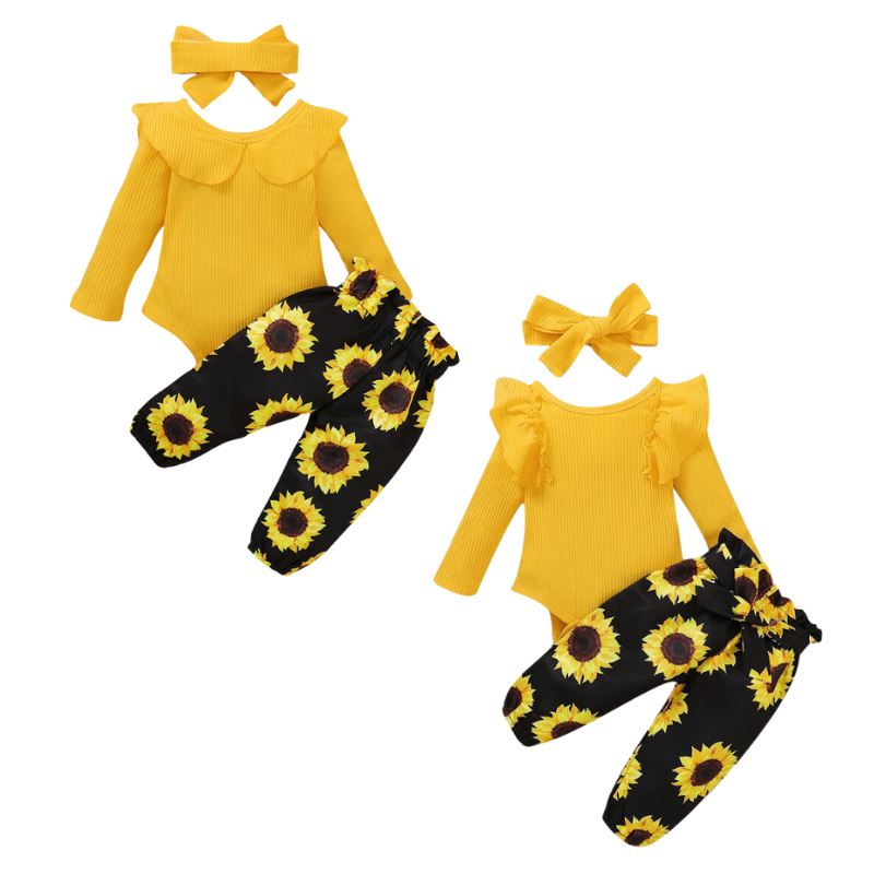 Conjunto Girassol Recém-Nascido Bambino