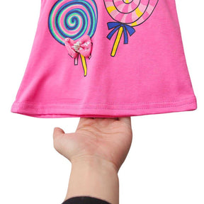 Conjunto Infantil Feminino Verão Pirulito