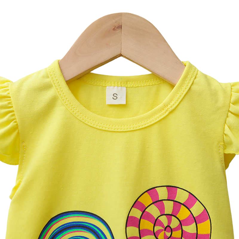 Conjunto Infantil Feminino Verão Pirulito