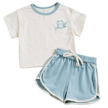 Conjunto Infantil de Verão Feminino Liso