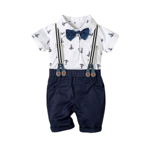 Conjunto Terno Infantil com Boina Summer Boy