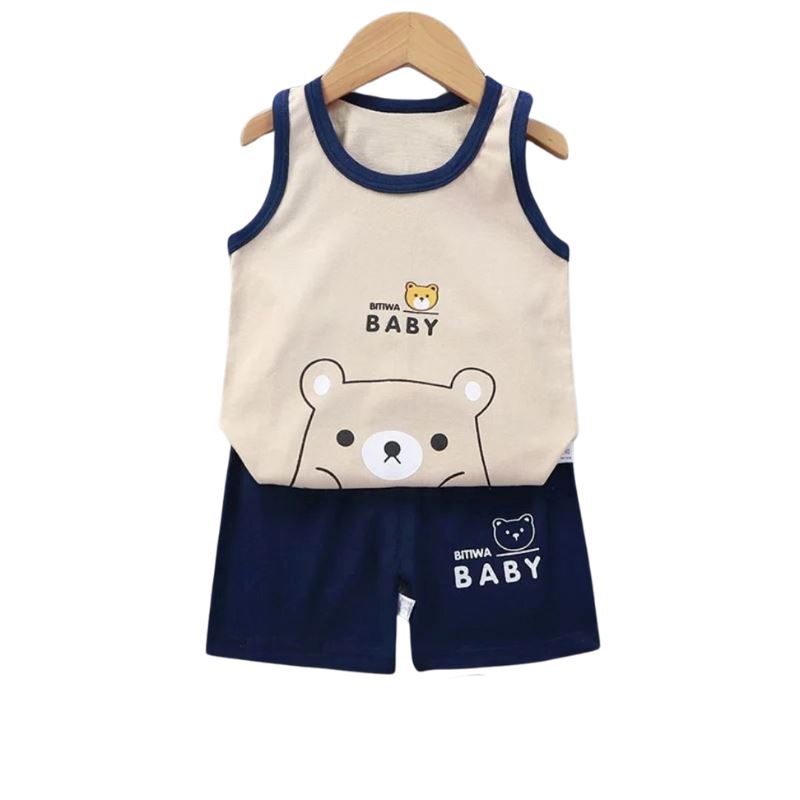 Conjunto Verão Para Menino Recém Nascido Bambino