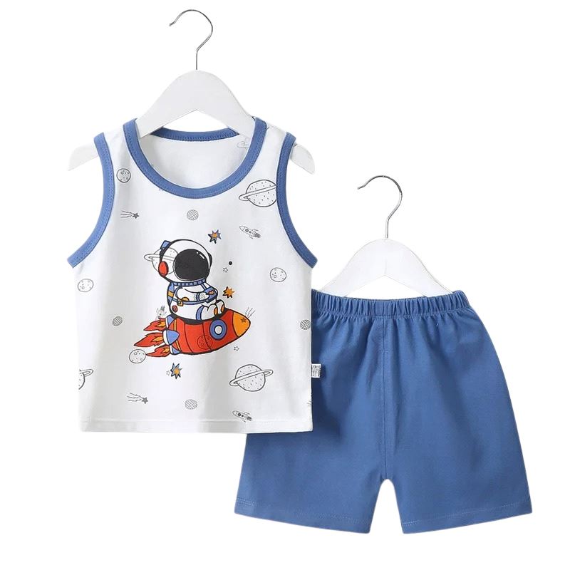 Conjunto Verão Para Menino Recém Nascido Bambino