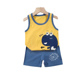 Conjunto Verão Para Menino Recém Nascido Bambino