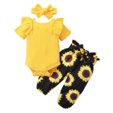 Conjunto Girassol Recém-Nascido Bambino