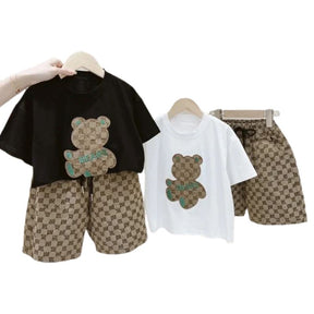 Conjunto Infantil Masculino Verão Streetwear