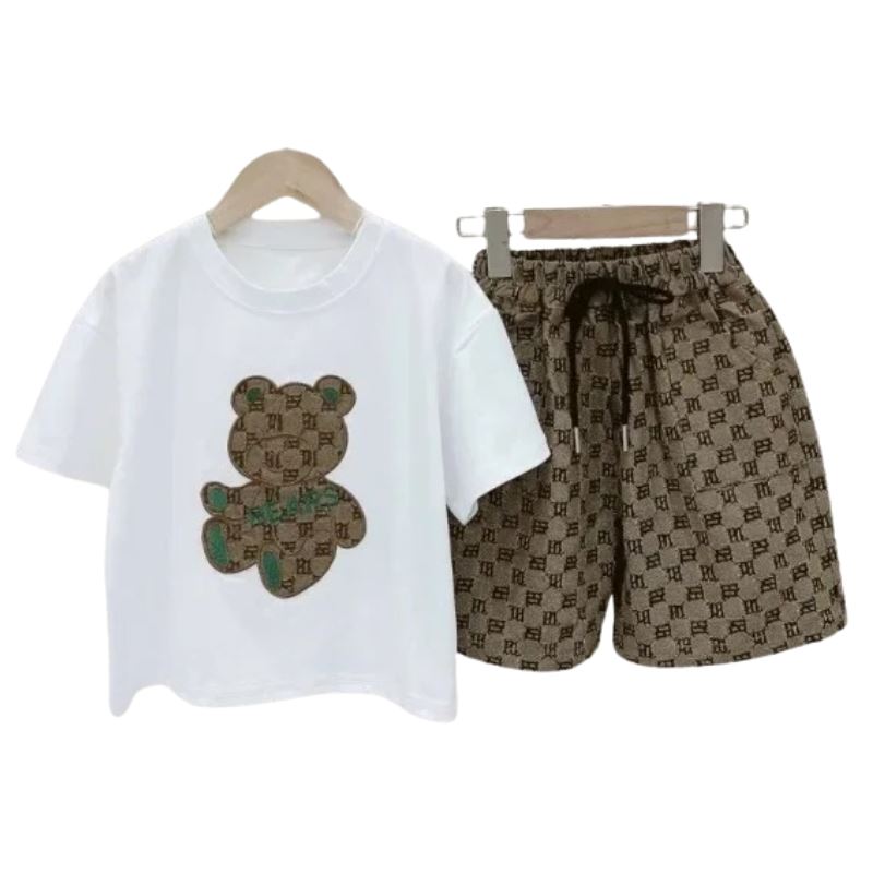 Conjunto Infantil Masculino Verão Streetwear