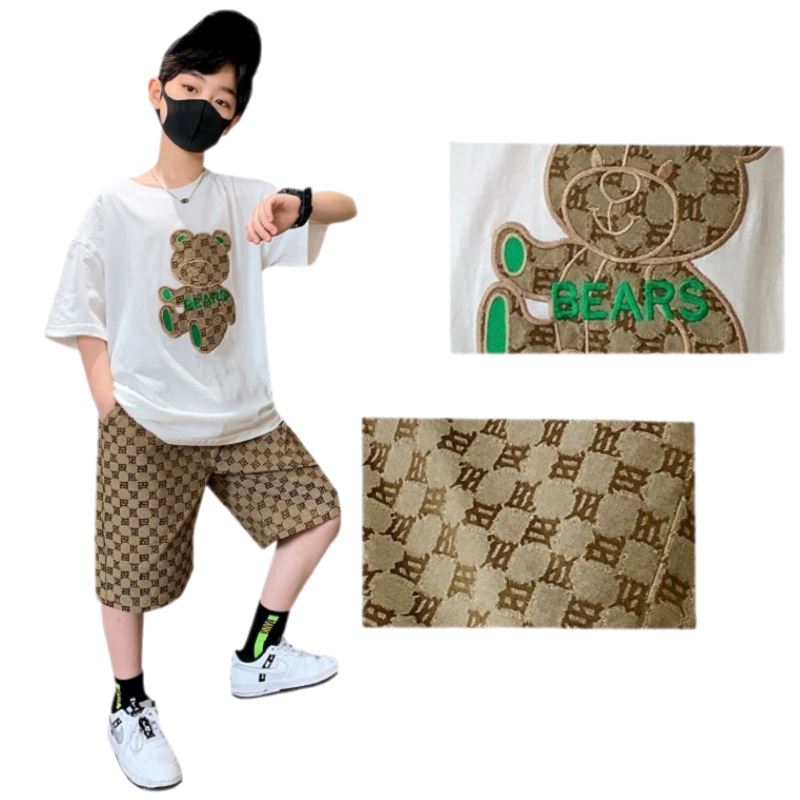 Conjunto Infantil Masculino Verão Streetwear