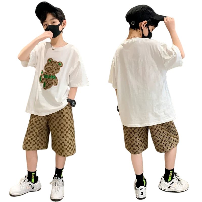 Conjunto Infantil Masculino Verão Streetwear