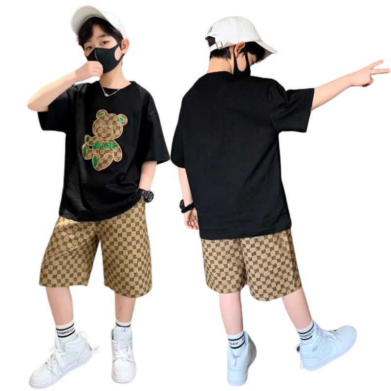 Conjunto Infantil Masculino Verão Streetwear