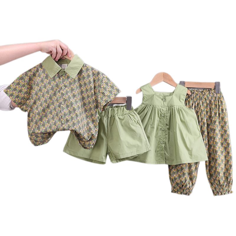 Conjunto Infantil Verão Masculino e Feminino