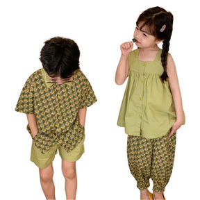 Conjunto Infantil Verão Masculino e Feminino